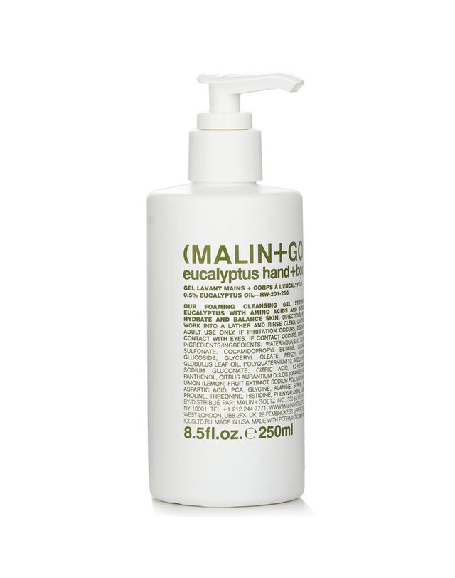 맬린앤게츠 맬린앤게츠 유칼립투스 유칼립투스 핸드 바디 워시 250ml 착용컷