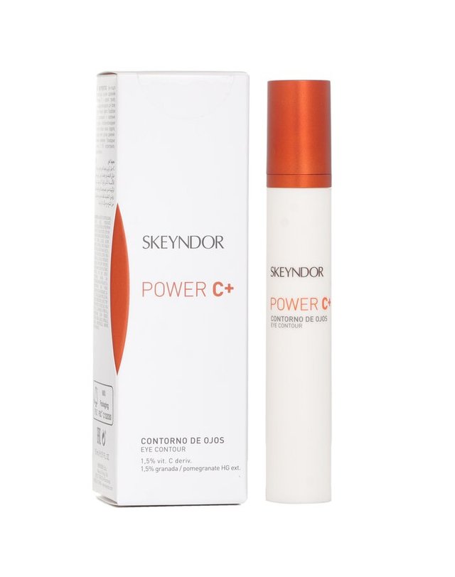 스킨도어 스킨도어 파워 C+ 아이 컨투어 15ml 착용컷