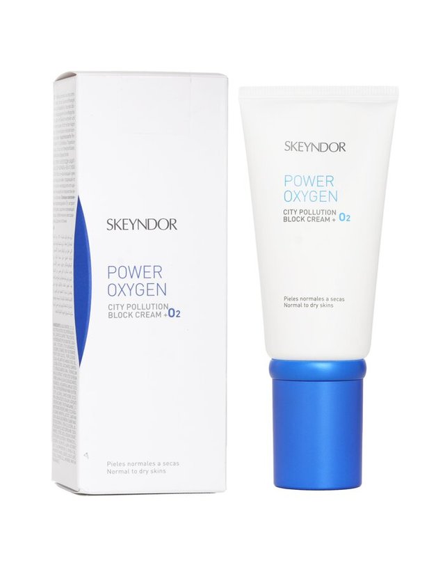 스킨도어 스킨도어 파워 옥시전 파워 옥시전 시티 폴루션 블록 크림 50ml 착용컷