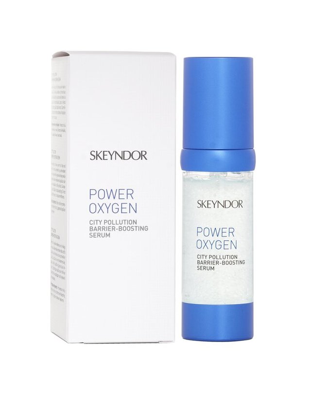 스킨도어 스킨도어 파워 옥시전 파워 옥시전 시티 폴루션 배리어 부스팅 세럼 30ml 착용컷