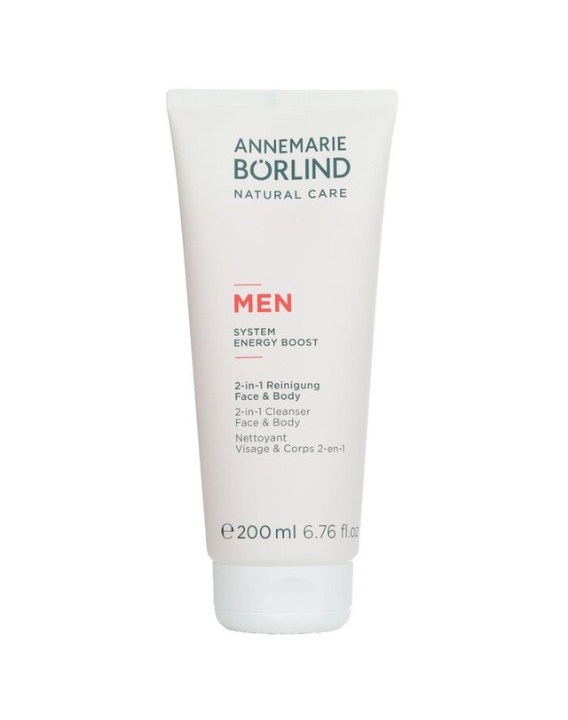 안네마리보린 안네마리보린 맨 남성 시스템 에너지 부스트 2in1 클렌저 페이스 바디 200ml 착용컷