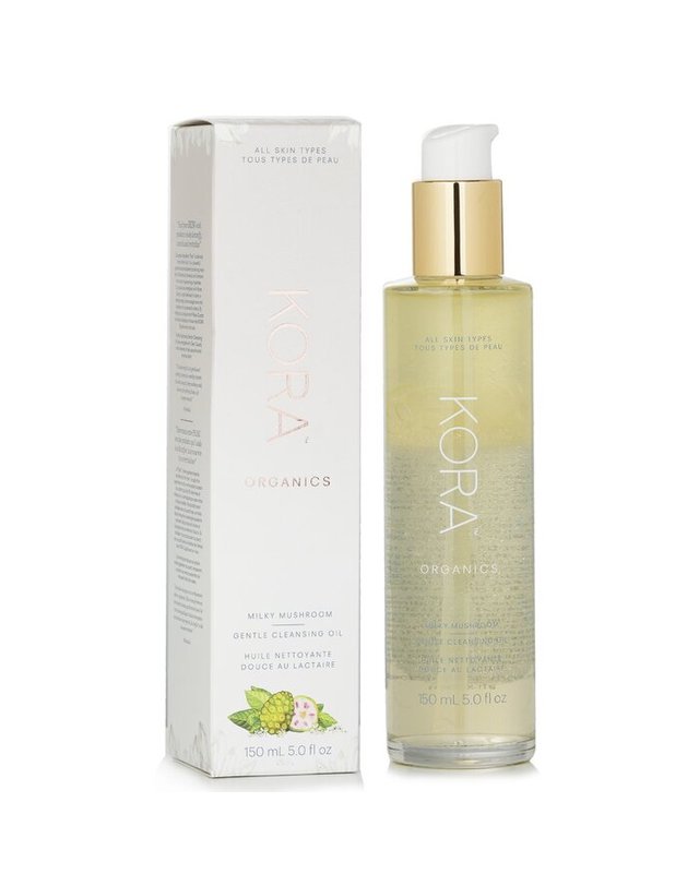 코라 오가닉스 코라 오가닉스 밀키 머쉬룸 젠틀 클렌징 오일 150ml 착용컷