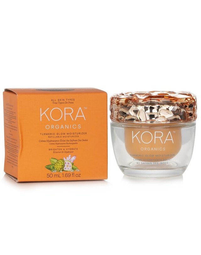 코라 오가닉스 코라 오가닉스 튜머릭 글로우 모이스처라이저 50ml 착용컷