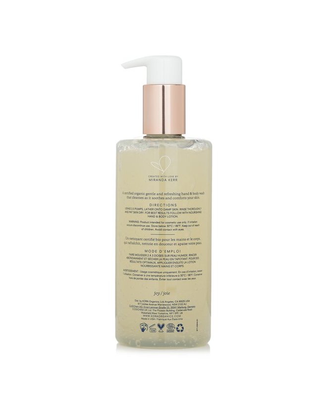 코라 오가닉스 코라 오가닉스 리뉴잉 핸드 바디 워시 300ml 착용컷