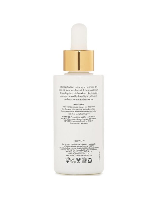 코라 오가닉스 코라 오가닉스 실키 선 드롭 프로텍션 세럼 S 15 30ml 착용컷