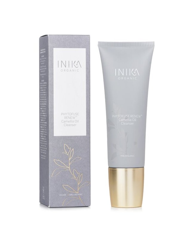 이니카 오가닉 이니카 오가닉 피토퓨즈 리뉴 카멜리아 오일 클렌저 100ml 착용컷