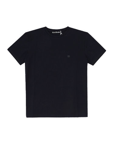 아크네스튜디오 CL0309 NAVY BLUE (885) 페이스 로고 패치 공용 반팔티