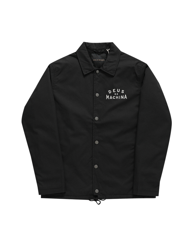데우스 엑스 마키나 데우스엑스마키나 DMF246741 BLK (Workshop) 워크숍 코치 남성 자켓 착용컷