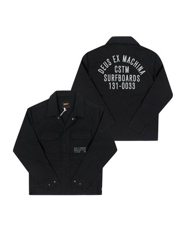데우스엑스마키나 DMP255118 BLK (Tommy Poplin Surf) 토미 포플린 서프 오버 남성 셔츠