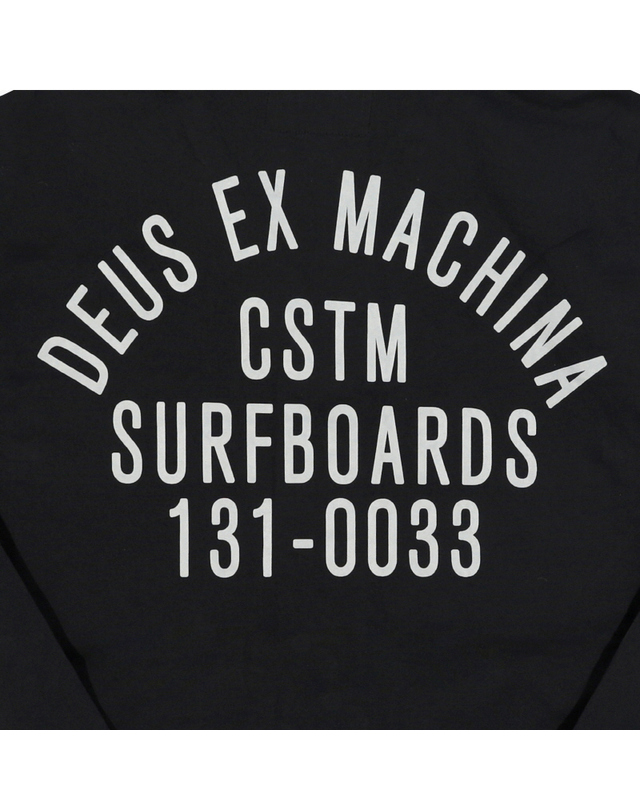 데우스 엑스 마키나 데우스엑스마키나 DMP255118 BLK (Tommy Poplin Surf) 토미 포플린 서프 오버 남성 셔츠 착용컷