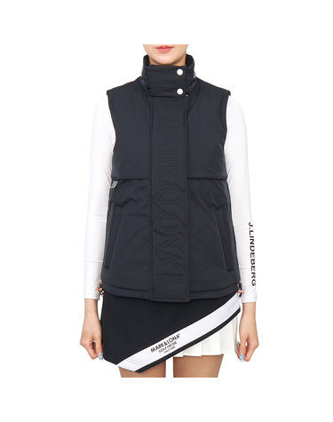 마크앤로나 골프웨어 여성 패딩 조끼  MCW 4C AD51 BLACK