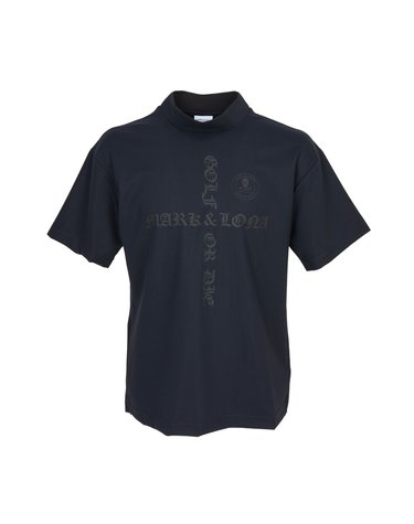 마크앤로나 골프웨어 남성 모크넥 반팔티셔츠 MLM 6A AA07 NAVY