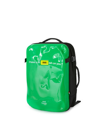 크래쉬배기지 X MSGM 아이코닉 백팩 그린 CBG-2SBG404-35