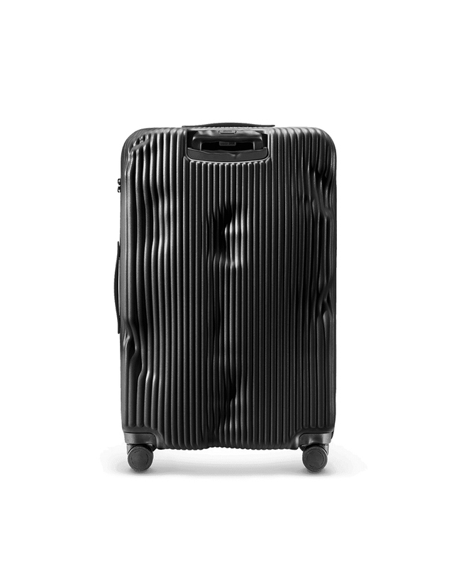 크래쉬 배기지 크래쉬배기지 크래쉬배기지 ICON STRIPE BLACK 31인치 화물용 캐리어 CBG-2SLU153-01 착용컷