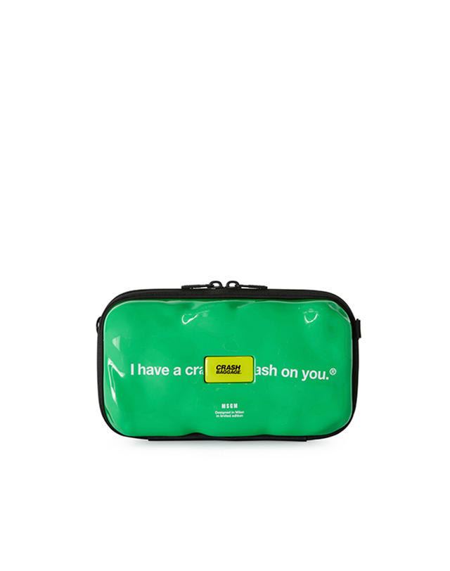 크래쉬 배기지 크래쉬배기지 크래쉬배기지 X MSGM 미니 아이콘 그린 CBG-2SAC403-35 착용컷
