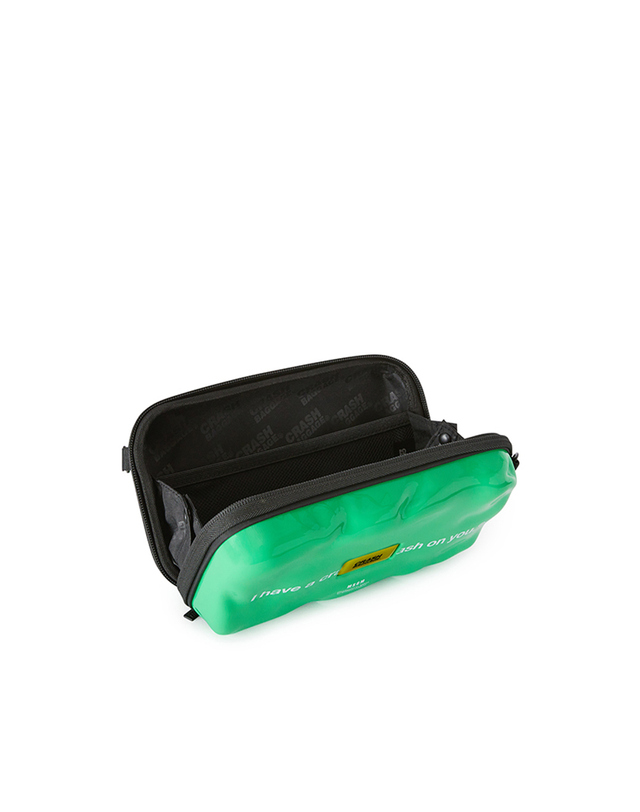 크래쉬 배기지 크래쉬배기지 크래쉬배기지 X MSGM 미니 아이콘 그린 CBG-2SAC403-35 착용컷