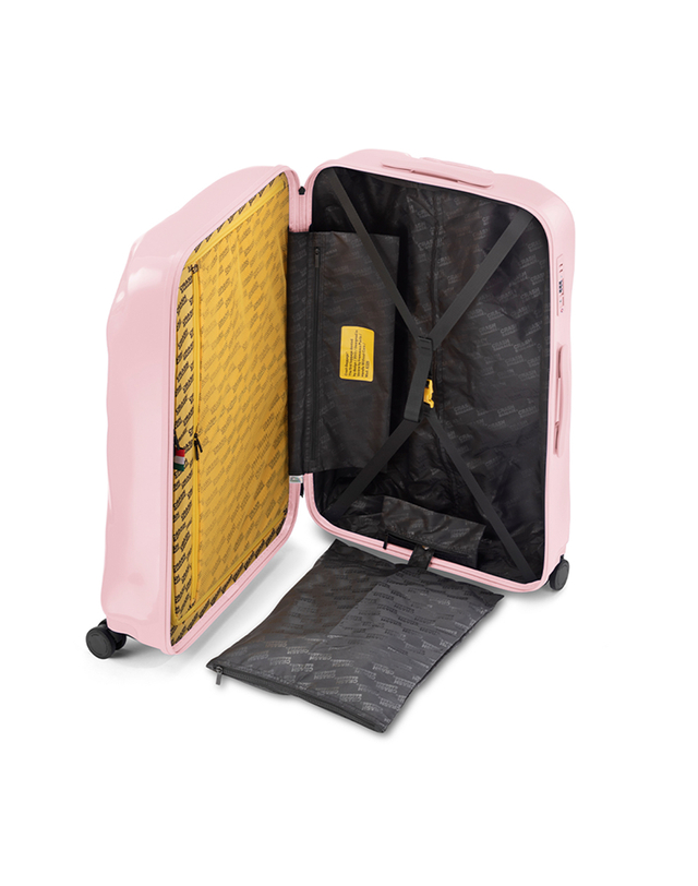 크래쉬 배기지 크래쉬배기지 크래쉬배기지 아이콘 톤온톤 LARGE SKIN PINK 31인치 캐리어 CBG-2SLU193-55 착용컷