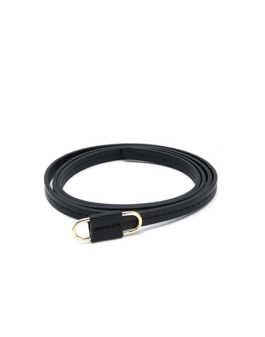 스트링 레더 벨트 String Leather Thin Belt_2 colors