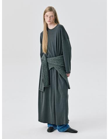 25 Jersey Long Dress_Dark Grey