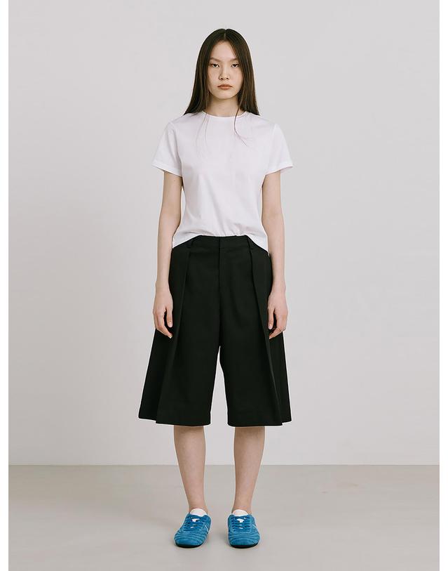 분더캄머 25 Bermuda Pants_Black 착용컷