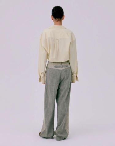 26 Classic Tuck Pants_Beige