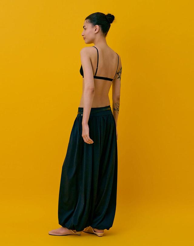 분더캄머 Shirred Jogger Pants_Navy 착용컷