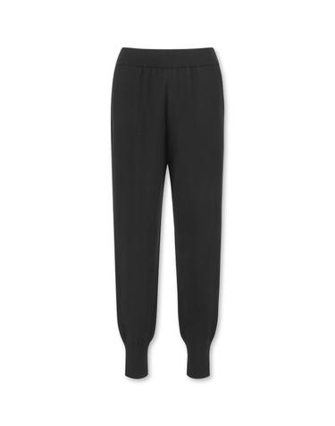 [WAAC] WAAC THE ORIGINAL Women Long Rib Knit Jogger Pants_WWWAS25133BKX
