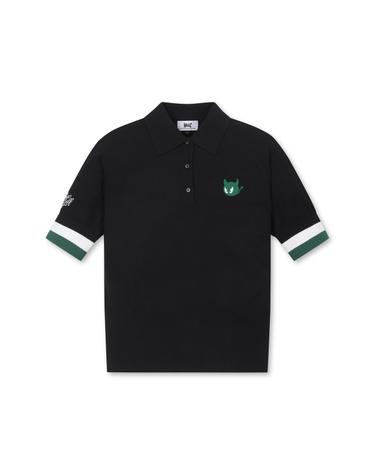 [WAAC] WTO Women WAACKY Knit Polo_WWWAM25230BKX