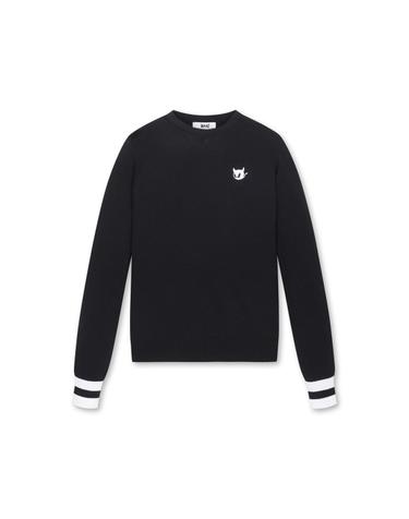 [WAAC] [Exclusive] Women Essential Crewneck Sweater_WWWAM25901BKX