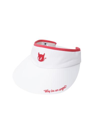 [WAAC] Women Flower Wide Visor_WGRCX25213WHX