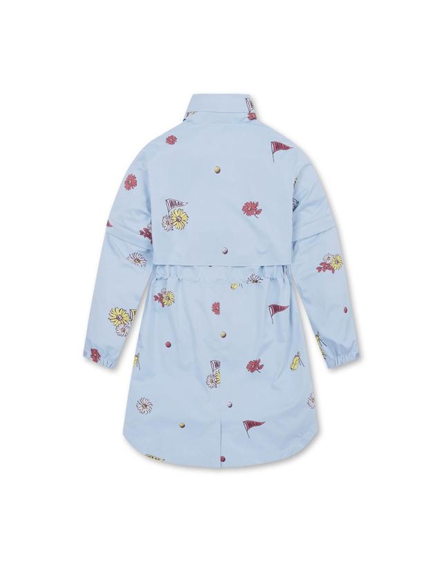 왁 [WAAC] Women Floral Printed Rain-Coat_WWUAS25102LBX 착용컷