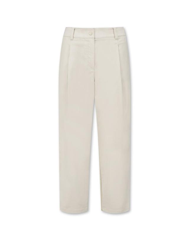 왁 [WAAC] Women Mixed tapered Pants_WWPNS25108BEX 착용컷