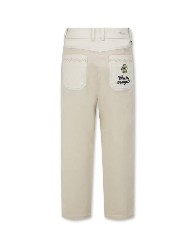 왁 [WAAC] Women Mixed tapered Pants_WWPNS25108BEX 착용컷