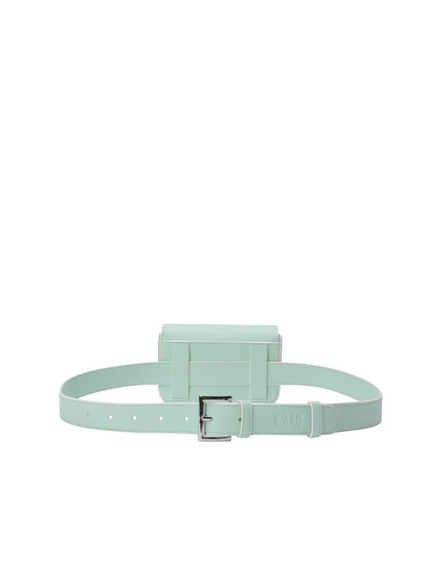 왁 [WAAC] Women Belt Bag_WGBAX25110YGX 착용컷