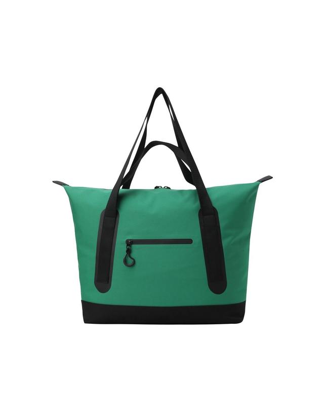 왁 [WAAC] Women Waterproof Tote Bag_WGBOX25106GRX 착용컷