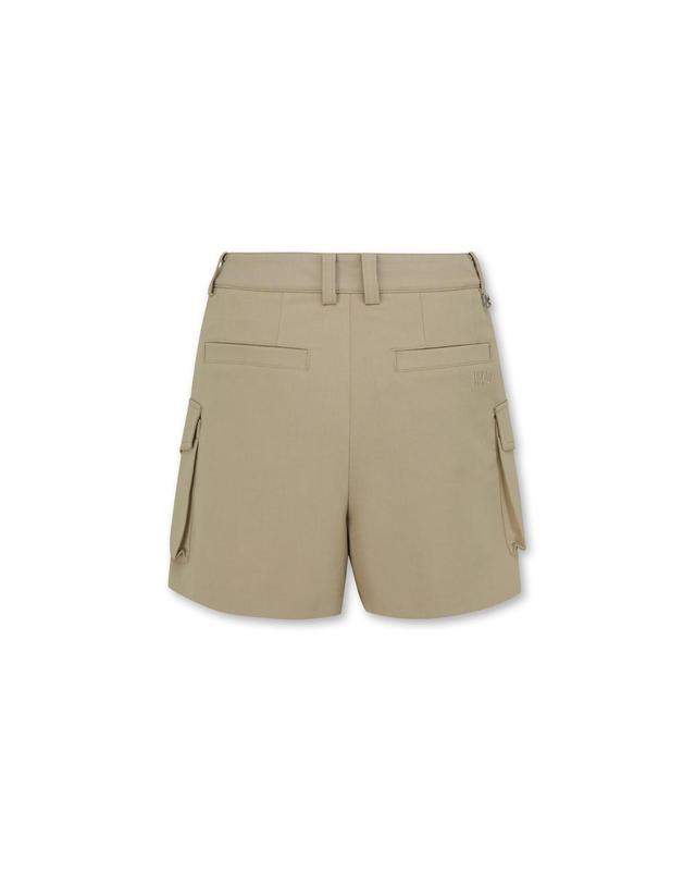 왁 [WAAC X JONES] Womens Cargo Shorts_WWPNM25270BEX 착용컷