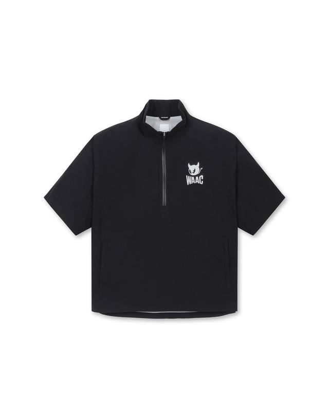 왁 [WAAC] Men s Rain Anorak vest_WMQOX25002BKX 착용컷