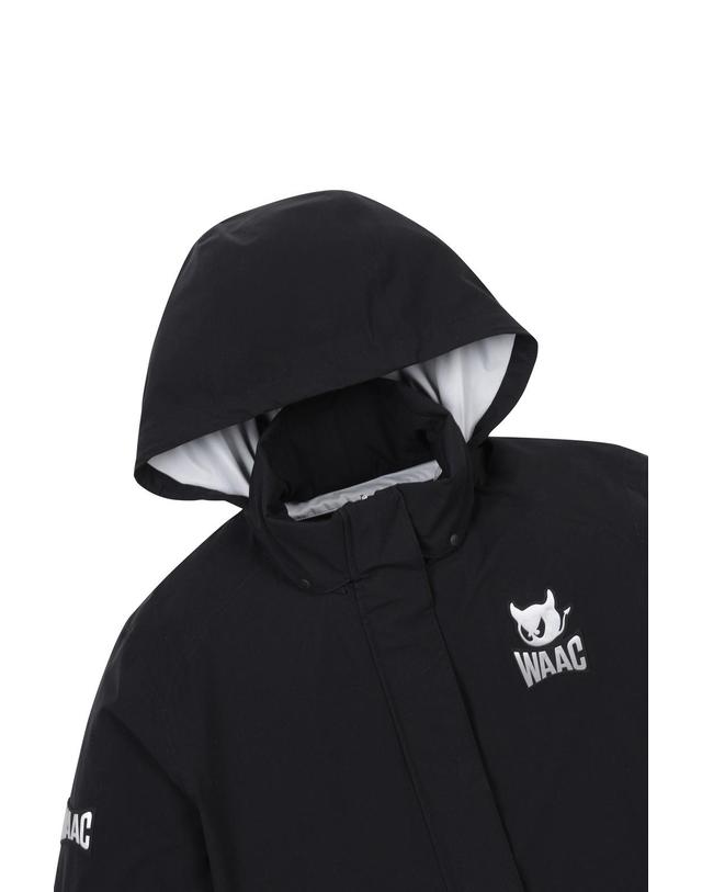 왁 [WAAC] Women s Rain Jacket_WWQOX25001BKX 착용컷