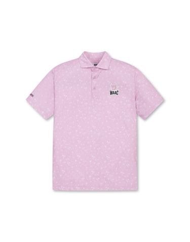 [WAAC] Athletic Allover Motif Polo_WTTCM25407PIL