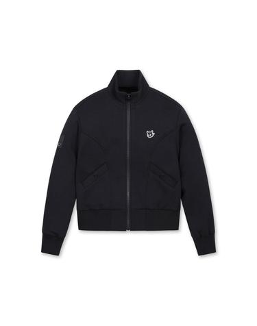 [WAAC] Women Pressed logo point jersey Jacket_WWUAS25101BKX