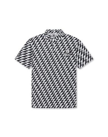 [WAAC] [Exclusive] PLAYERS EDITION Men Arrow Print SS Polo_WMTCM25903BKX