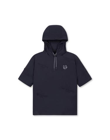 [WAAC] Women Emboss Logo Loose Fit Hoodie_WWTCM25209NYX