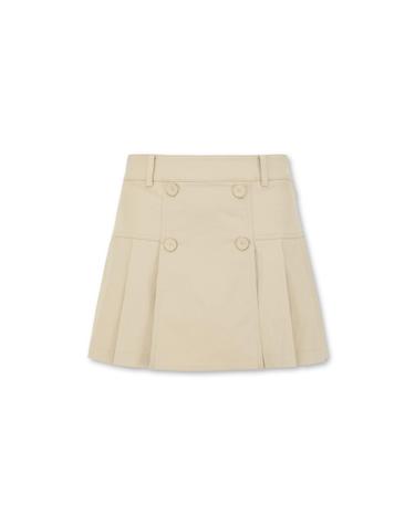 [WAAC] Women Button Pleats Skort_WWKCM25302BEX