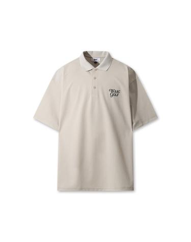 [WAAC] Unisex pique collar t-shirts WMTCA25554BEL