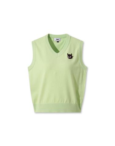 [WAAC] WAAC THE ORIGINAL Women V-neck Knit Vest WWWAA25630GRL