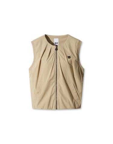 [WAAC] Women Knit hybrid vest WWVAA25604BEX