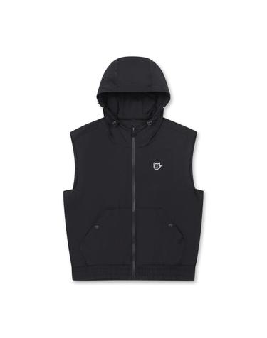 [WAAC] Women Light-weight Stretch Hoodie vest WWVAM25200BKX