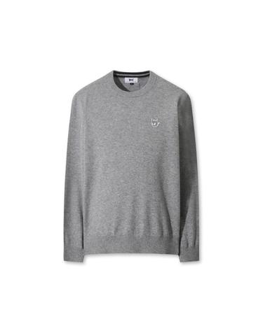 [WAAC] Men Cashmere Blended Crewneck Sweater WMWAW25703GYM