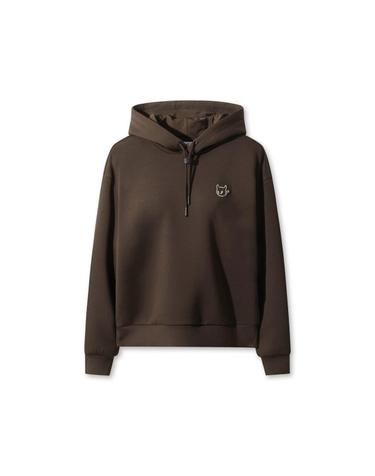 [WAAC] Women Logo Applique Hooded Shirts WWTBW25707BRX