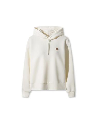 [WAAC] Women Logo Applique Hooded Shirts WWTBW25707IVX
